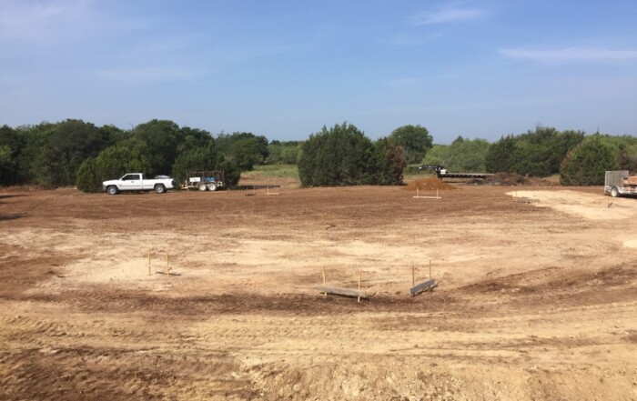 pad site construction example