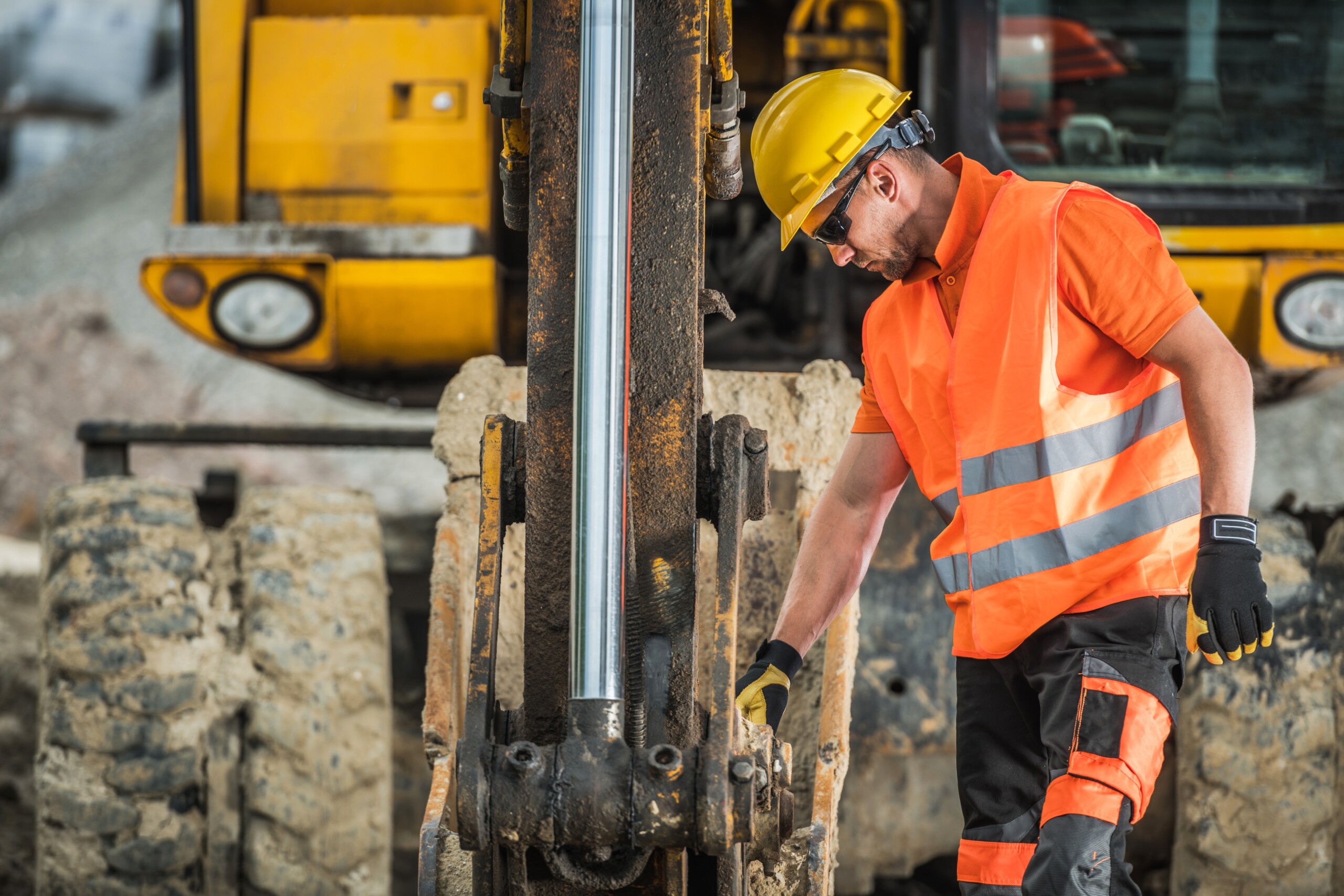 excavation contractors, concept image.